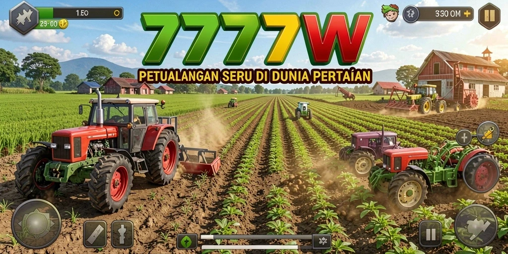 Gameplay menarik di dunia pertanian 7777W dengan fitur seru.