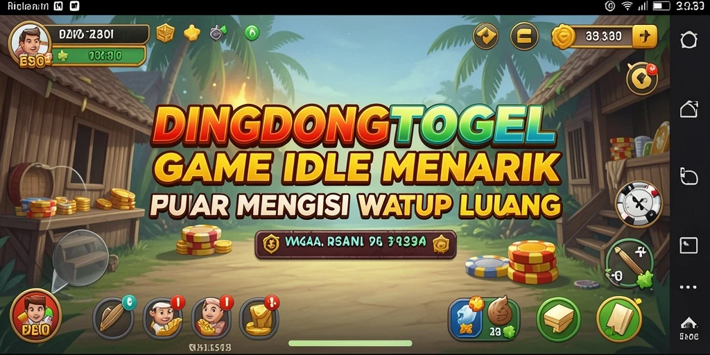 Tampilan gameplay DINGDONGTOGEL yang menarik dan seru.