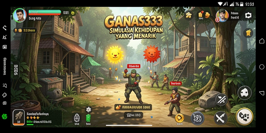 Gameplay GANAS33 yang menarik dan interaktif dalam simulasi kehidupan.