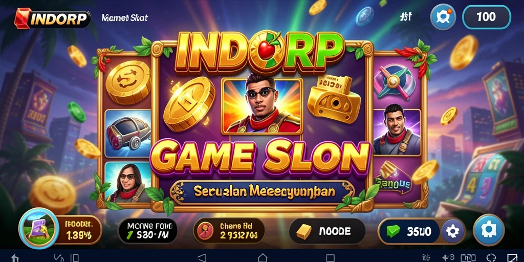 Tampilan gameplay INDORP yang seru dan interaktif di dunia Slot.