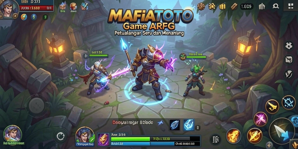 Tampilan gameplay ARPG MAFIATOTO yang seru dan penuh aksi.