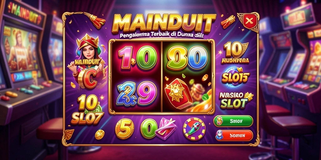 Screenshot gameplay MAINDUIT yang menampilkan serunya permainan slot.