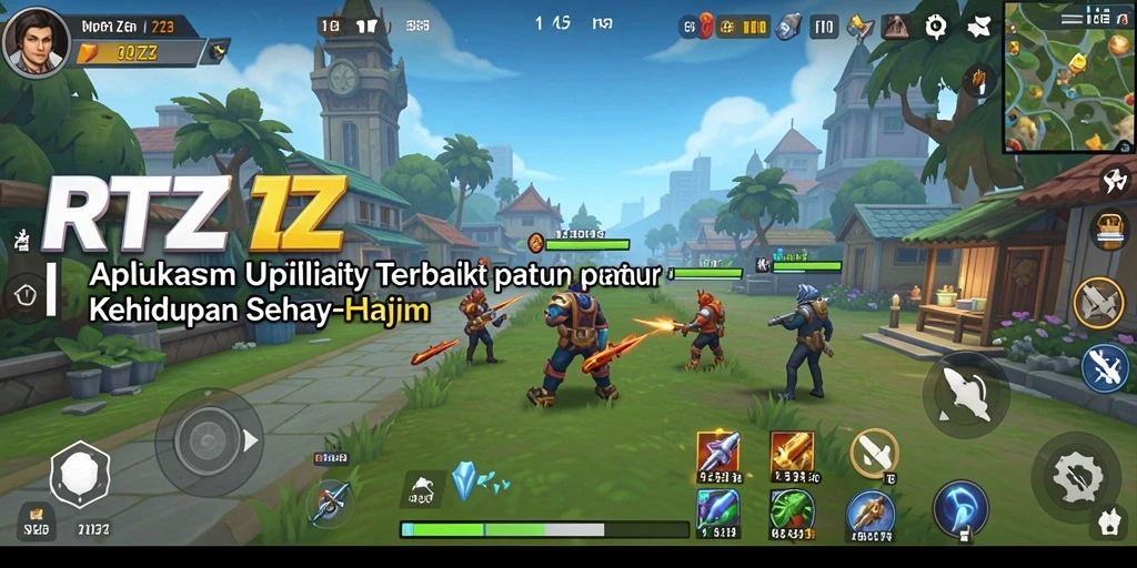 Tampilan screenshot RTZZ menampilkan antarmuka pengguna yang intuitif dan fitur fungsional.