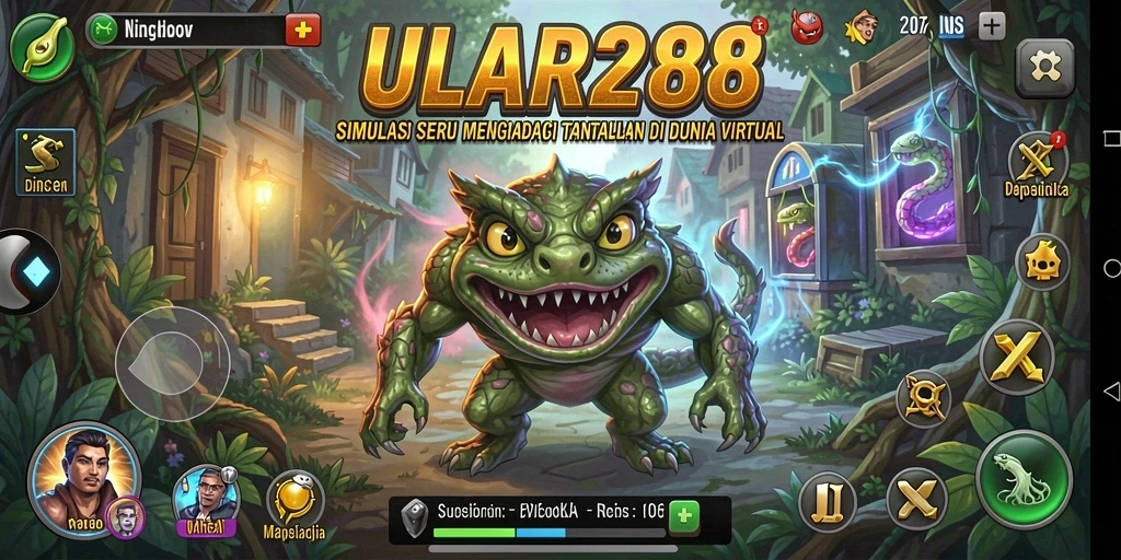 Tangkapan layar ULAR288 menampilkan gameplay yang mendalam dan interaktif.