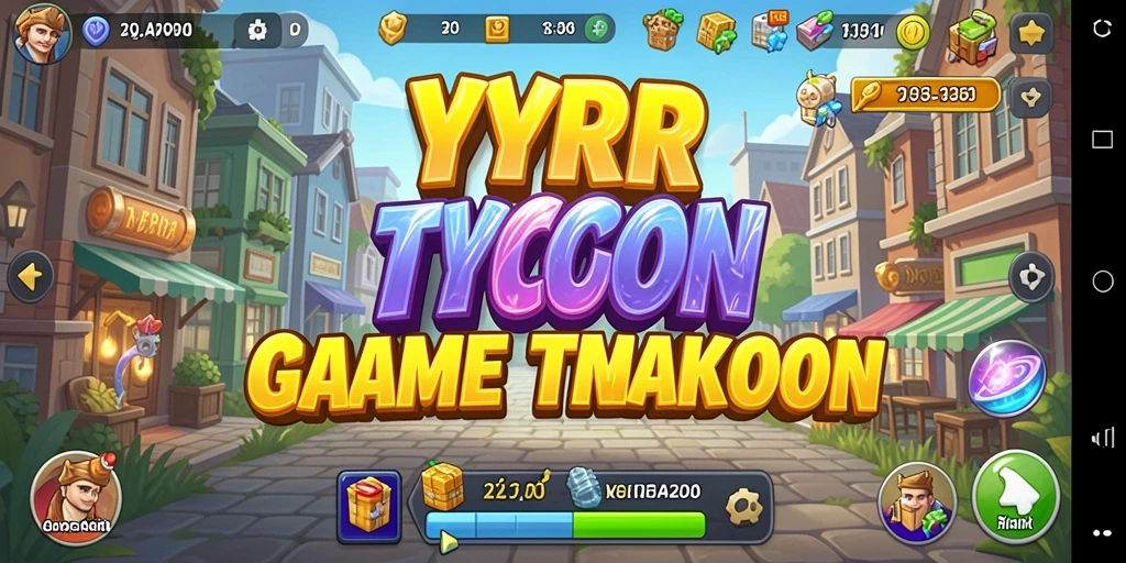 Screenshot gameplay YYRR yang menunjukkan pengalaman Tycoon yang menarik.